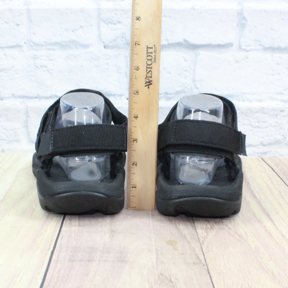 TEVA Black Nylon Hurricane Trail Sport Hiking Water Adjustable Sandals Size 11 - Picture 8 of 9